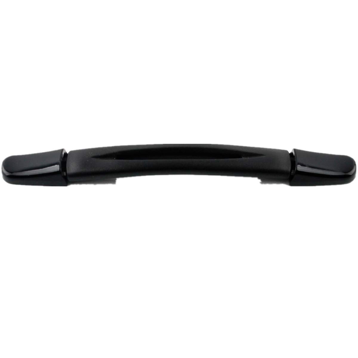 RB-015A Black PVC Replacement Handle for Suitcase Luggage & Lock Box Repair - Durable Hard Grip for Travel Bags, Briefcases & Storage Cases