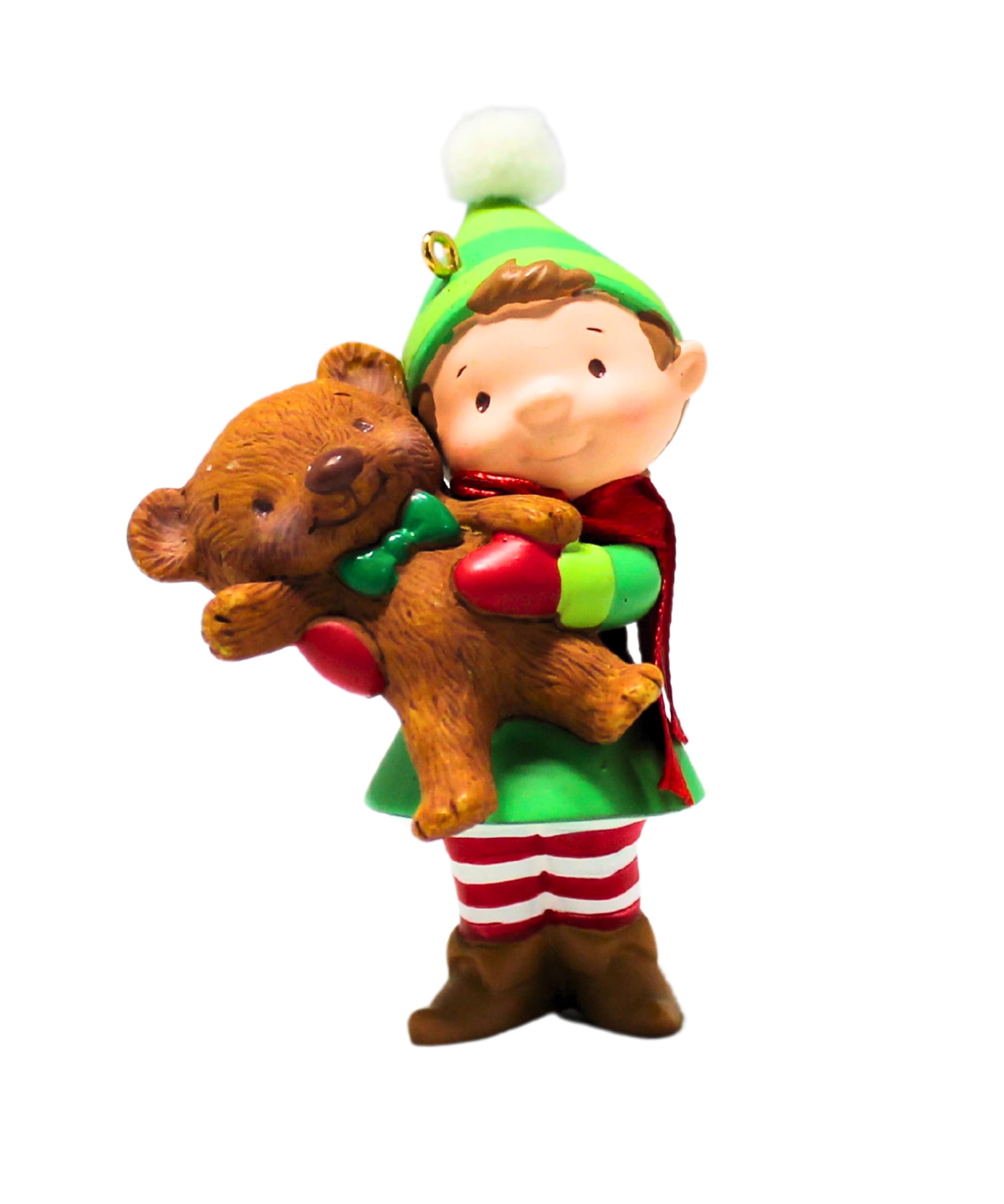 Hallmark Keepsake Ornament Club Exclusive Teddy Bear Maker 2014 - Limited Edition Collectible Christmas Tree Decoration for Holiday Decor & Gift Giving