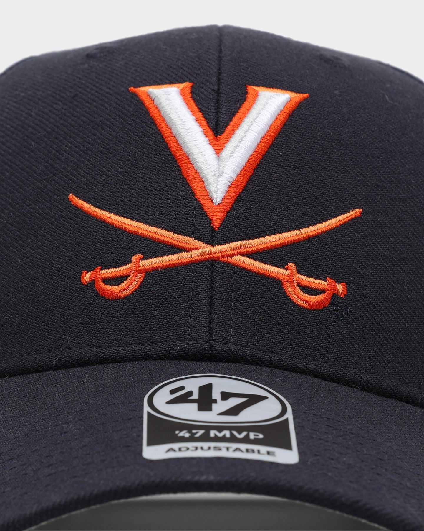 Virginia Cavaliers '47 MVP Snapback Hat - Navy Blue Adjustable Baseball Cap for Men & Women - Perfect for Sports Fans, Casual Wear & Gameday Outfits
