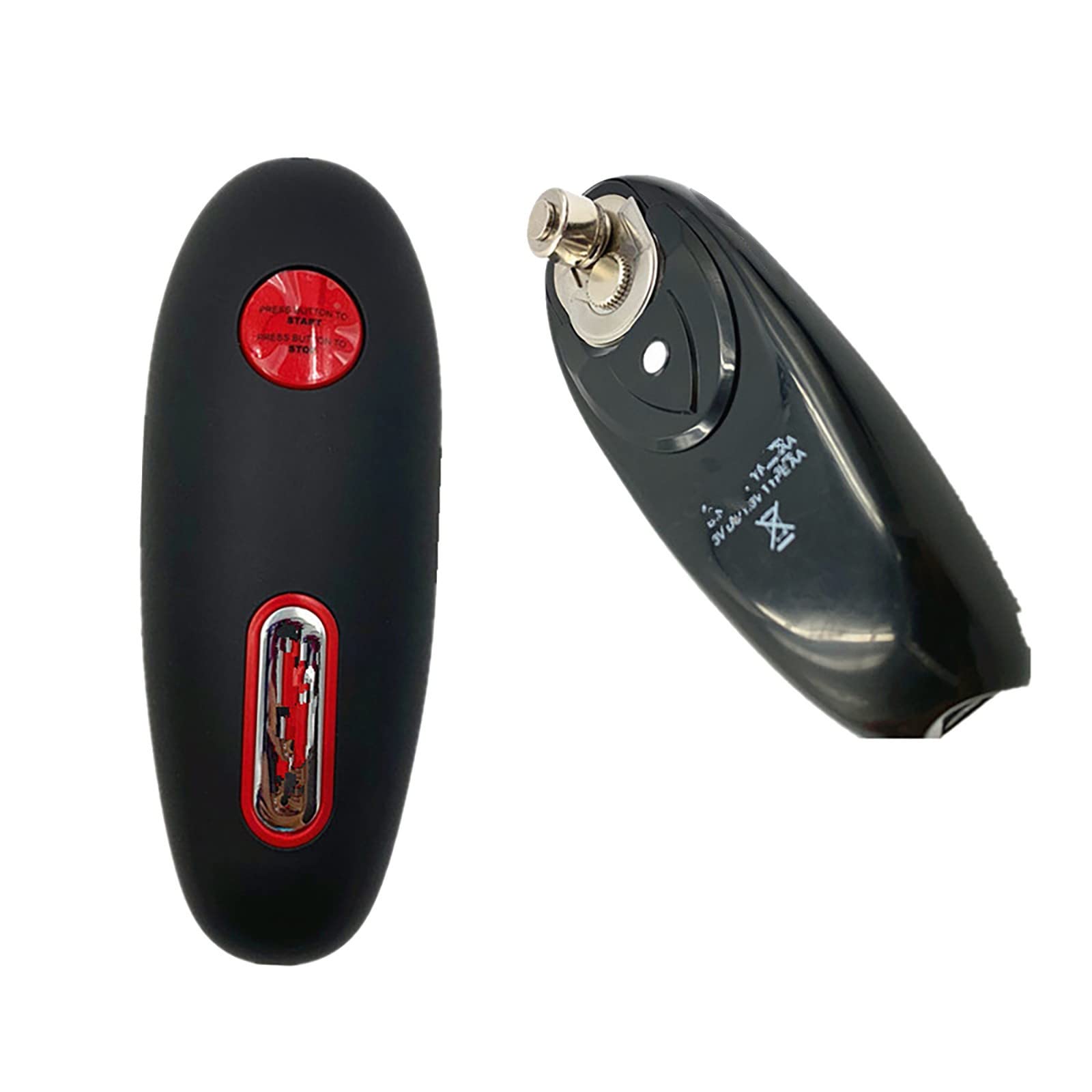 Professional Electric Kitchen Can Opener - Automatic Safety Cordless One Touch Opener, No Sharp Edge, Food-Safe Battery Operated Handheld Can Opener for Home, Camping & Emergency Use