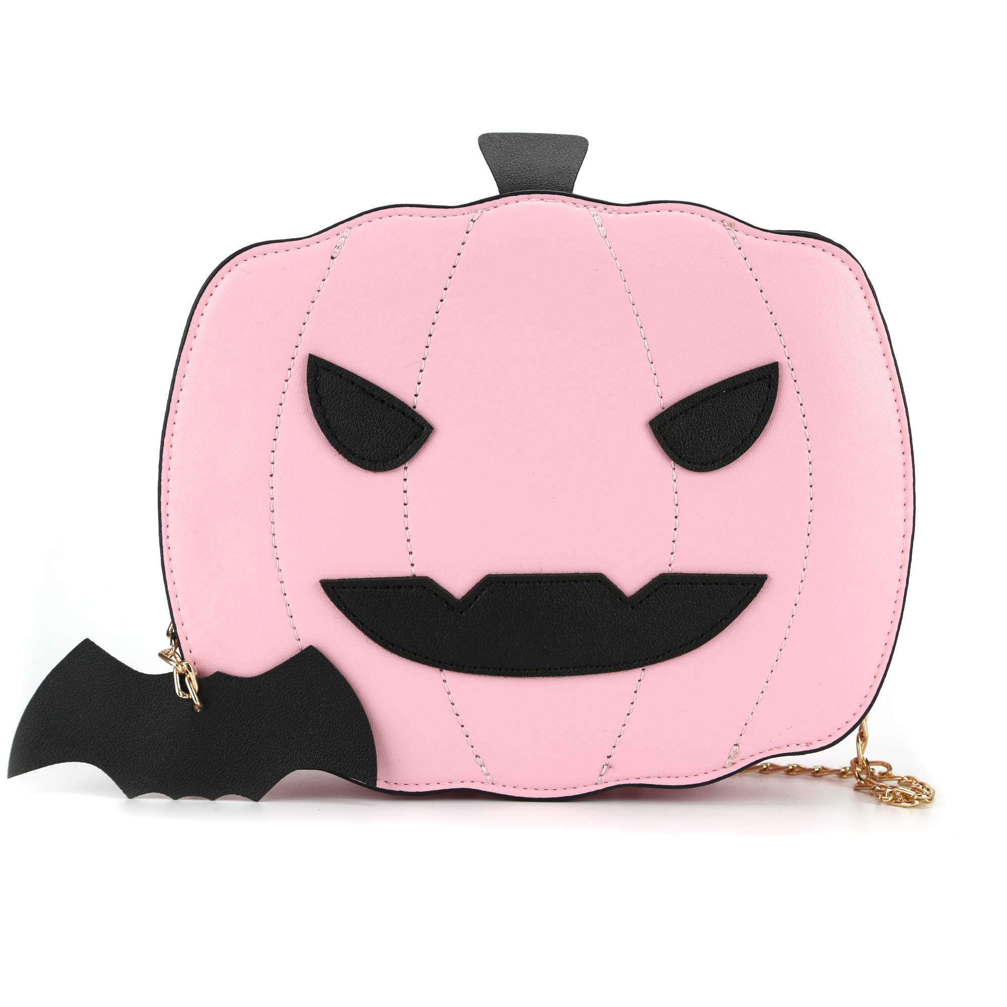 Ondeam Bat Wing Shoulder Bag - PU Spider Web Crossbody Handbag for Women | Gothic Fashion Accessory for Night Out, Halloween Costume & Cosplay