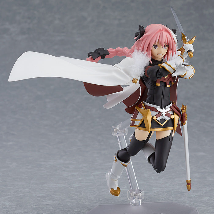 Figma #423 Astolfo Rider of Black Fate/Apocrypha Anime Action Figure - Perfect for Collectors, Cosplay, and Anime Display