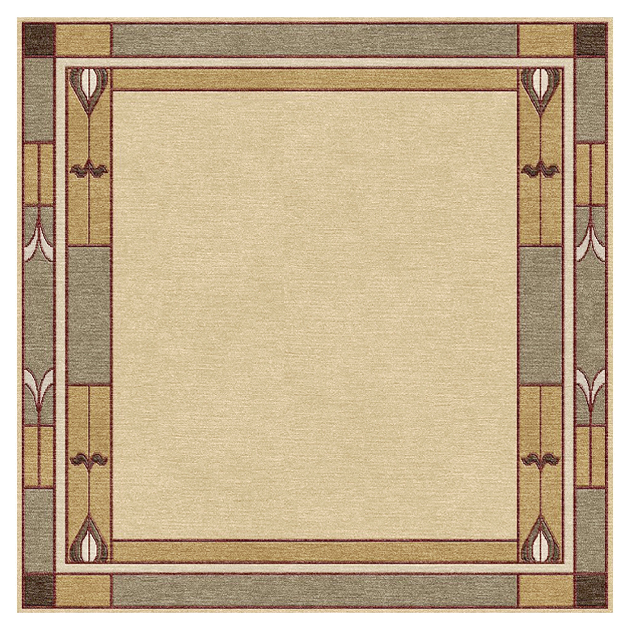 Prairie Studio Rug - Handmade Bohemian Area Rug for Living Room, Bedroom, or Office - Soft & Stylish Home Decor