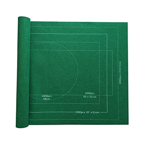 YXWLLN 2000pc Puzzle Storage Mat with Drawstring Bag - Roll Up Puzzle Organizer for Easy Housekeeping & Storage | Perfect for Kids Playroom, Classroom & Home Organization