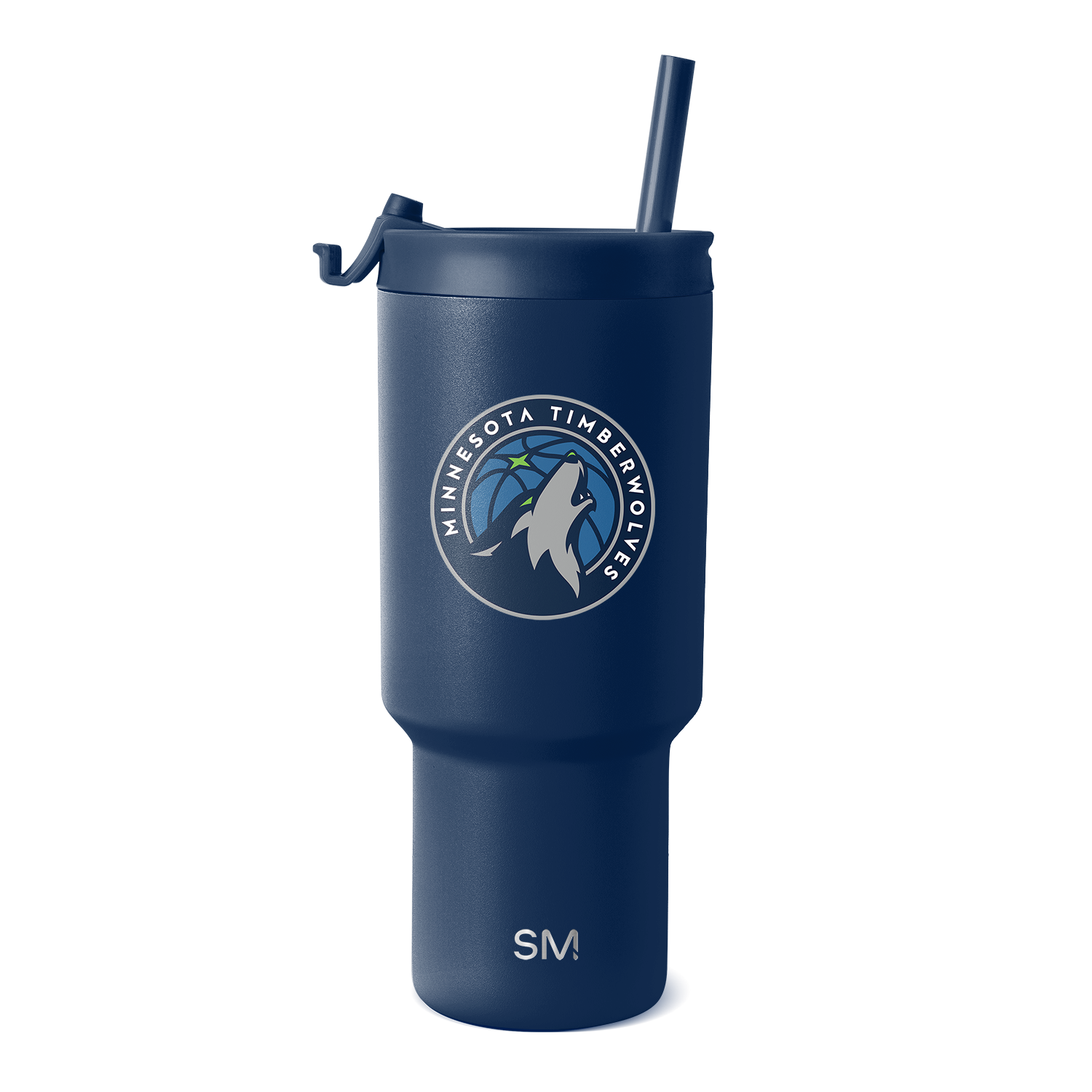 NBA Trek Insulated Tumbler with Flip Lid - 20oz Stainless Steel Water Bottle for Basketball Fans - Perfect for Gym, Office & Outdoor Activities