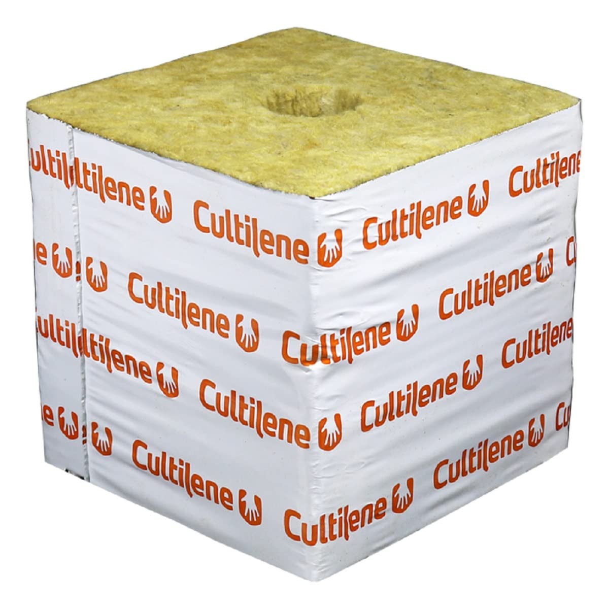 Premium Rockwool Blocks with Quick Drain Holes - 4x4x4 Hydroponic Starter Cubes for Seed Starting, Plant Propagation, Cuttings & Cloning (Pack of 144) - Ideal for Indoor Gardening, Greenhouse Cultivation & Hydroponic Systems