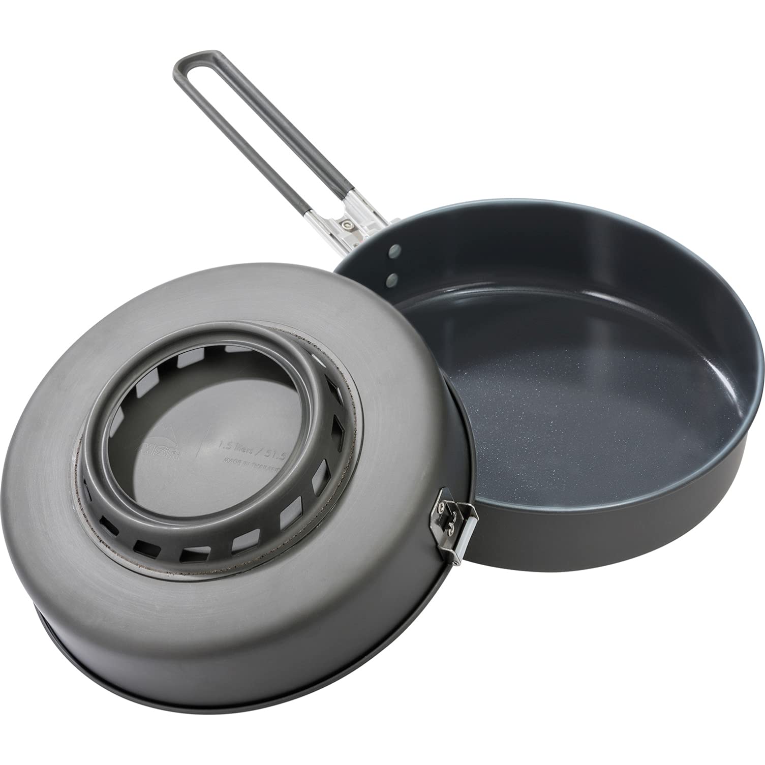 MSR WindBurner 8-Inch Ceramic Nonstick Skillet - Lightweight Camping & Backpacking Cookware for Outdoor Adventures, Hiking & Picnics