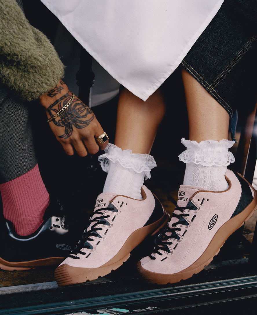 Women's Jasper Sneaker x Highsnobiety - Black/Gum Colorway | Stylish Casual & Streetwear Shoes for Women | Perfect for Daily Wear, Gym, and Urban Fashion