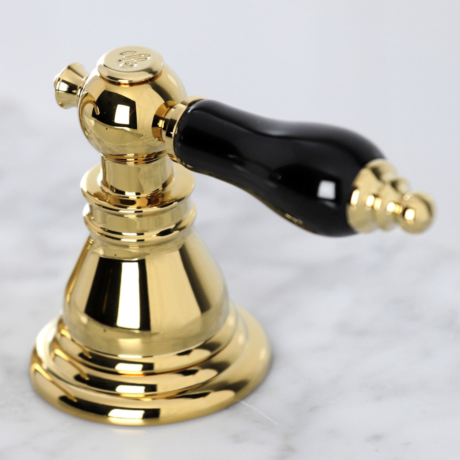 Duchess Two Handle 3 Hole Widespread Bathroom Faucet with Pop Up Drain - Deck Mount Sink Faucet for Bathroom Vanity, Perfect for Modern Home Renovation & Luxury Bathroom Upgrade