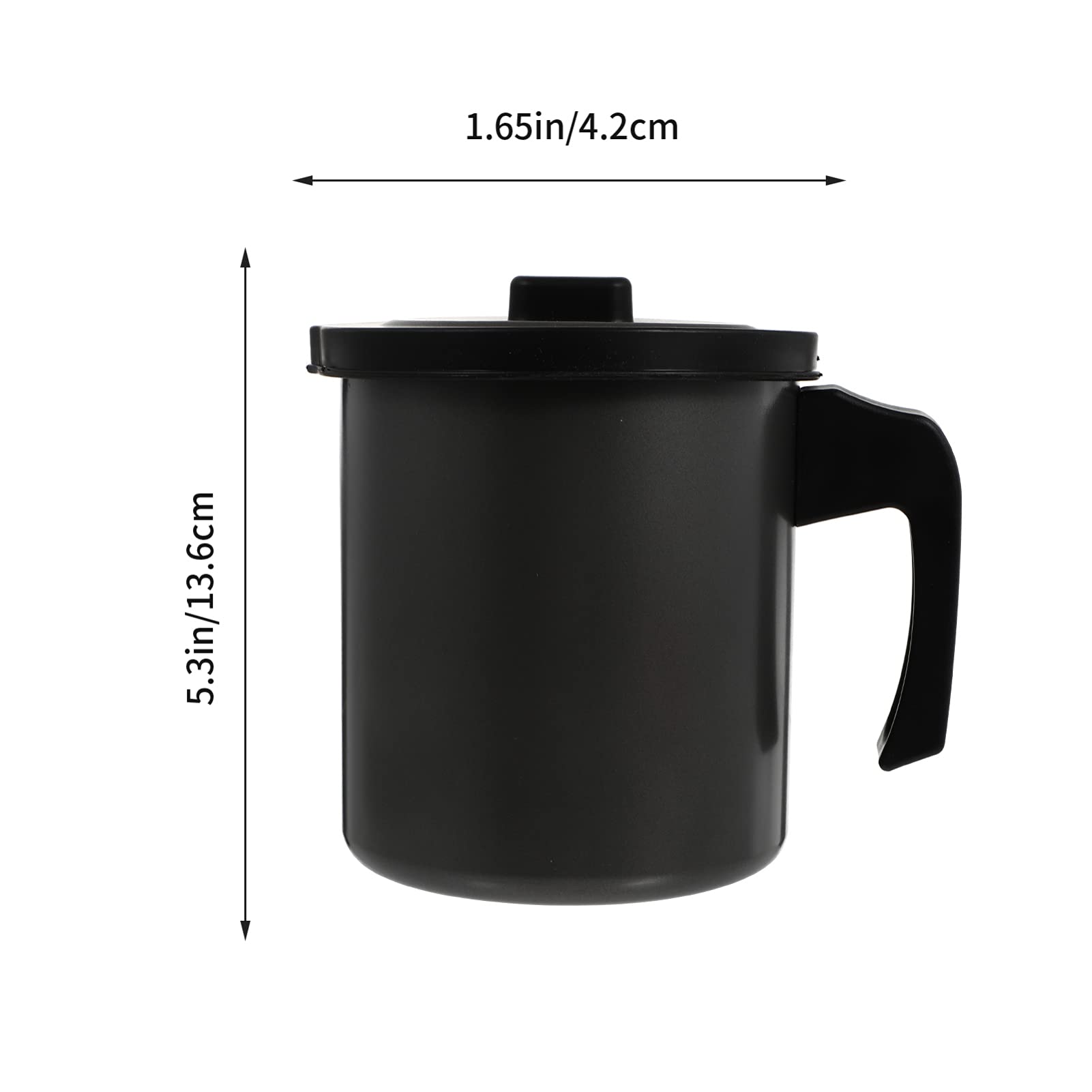 Hemoton 1pc Japanese Oil Pot Stainless Steel Grease Canister - Kitchen Oil Storage Bottle with Drip-Free Spout for Cooking, Frying & Salad Dressing - Perfect for Restaurants & Home Kitchens