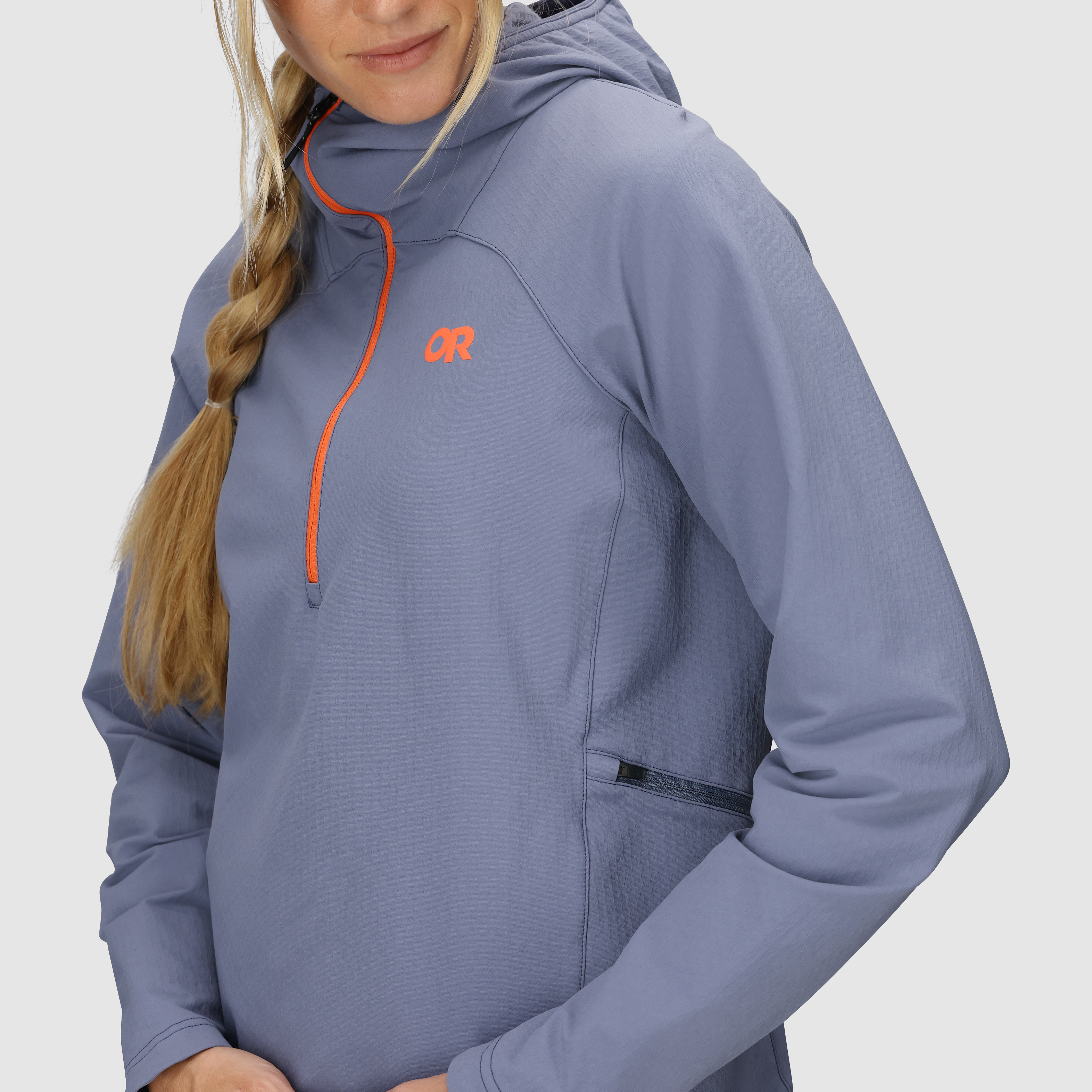 Women's Mountain Bike Half Zip Hoodie - Breathable & Lightweight Cycling Jacket for Outdoor Riding & Trail Adventures