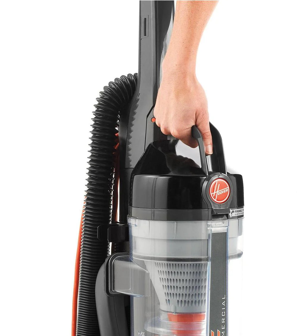 Commercial TaskVac Bagless Upright Vacuum Cleaner - Powerful Suction for Office, Warehouse & Home Cleaning - Heavy Duty Commercial Grade Vacuum for Carpets & Hard Floors