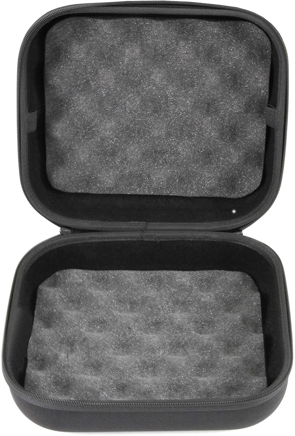 CASEMATIX Hard Shell Binocular Case with Foam Interior - Durable Travel Binocular Storage with Reinforced Zippers, Rubber Handle & Accessory Pouch - Perfect for Hiking, Bird Watching & Outdoor Adventures