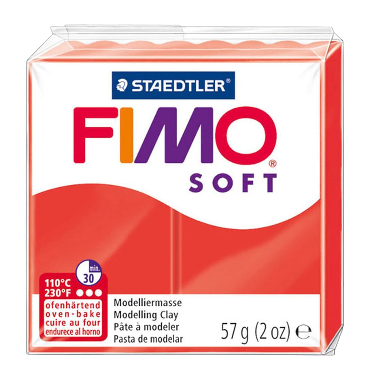 FIMO Soft Polymer Oven-Bake Modeling Clay - 57g (2oz) - 8 Color Floral Set - DIY Jewelry, Sculptures & Craft Projects for Artists & Kids