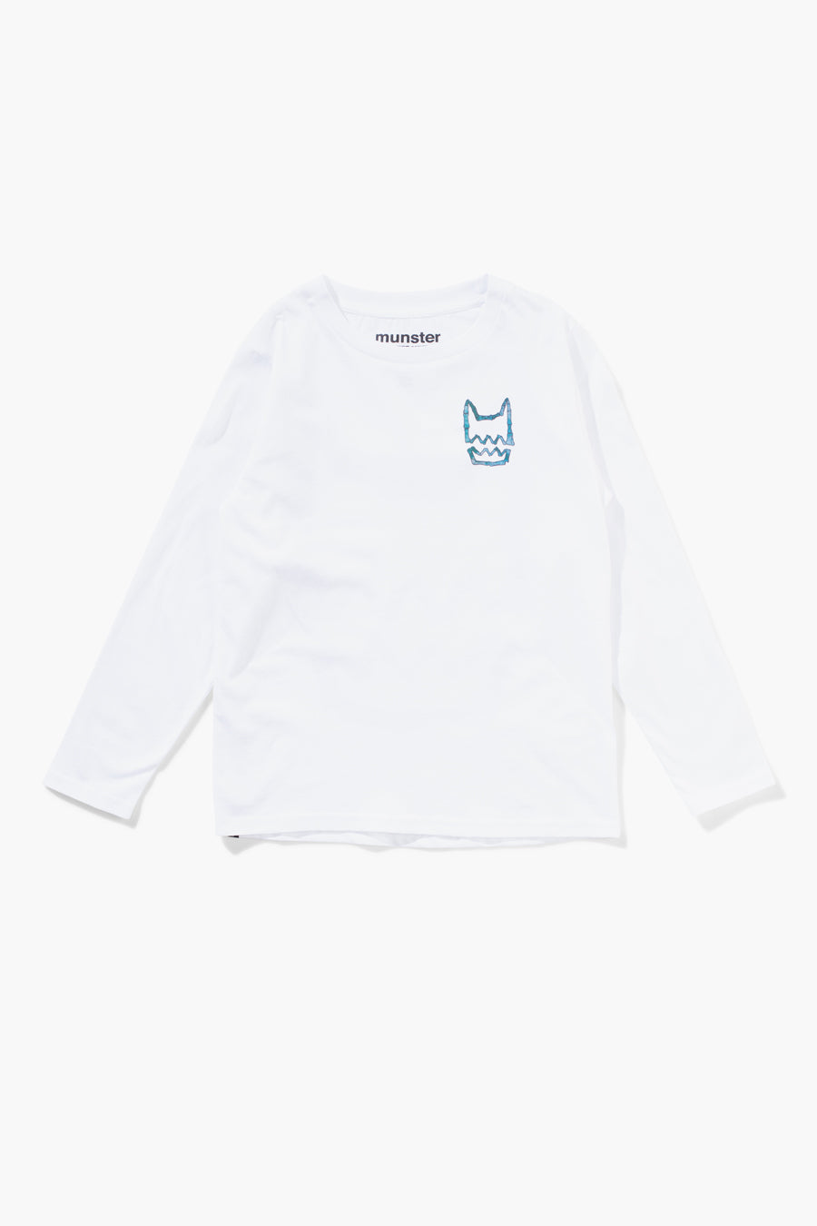 Boys Munster Kids Glow-in-the-Dark T-Shirt - White | Fun Graphic Tee for Halloween, Parties & Everyday Wear