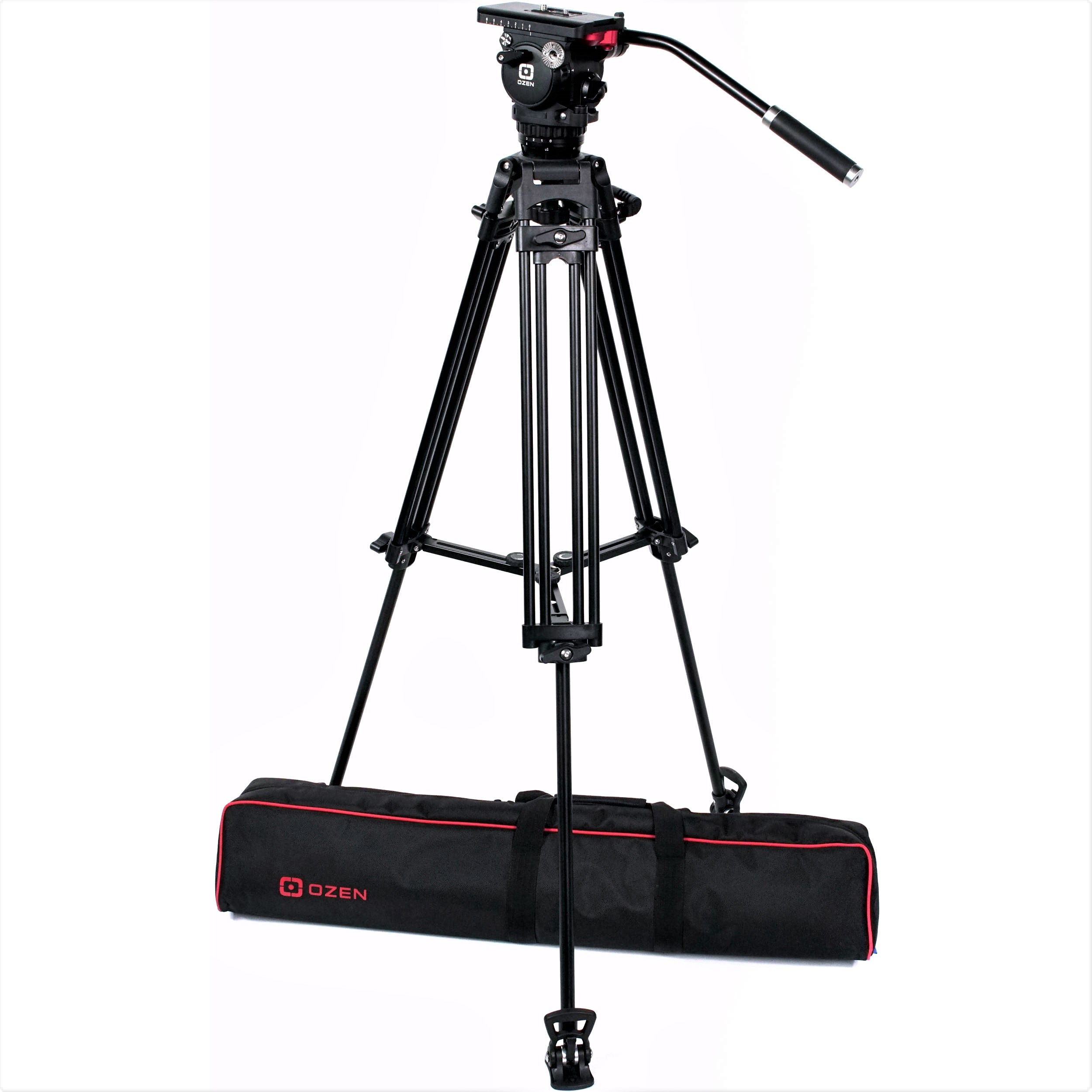 OZEN 5AL2 75mm AGILE 5 Mini EZ LOAD Tripod System - Compact Lightweight Camera Tripod for Travel, Vlogging & Photography - Perfect for Outdoor Shoots, YouTube Videos & DSLR Cameras