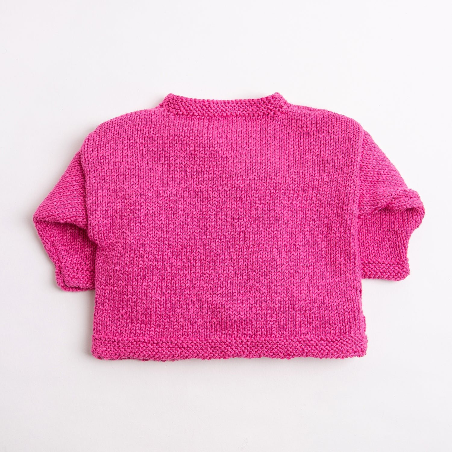 Soft Baby Cotton Cardigan Knitting Kit - DIY Knitting Set for Newborns & Toddlers - Perfect for Gifts, Baby Showers & Handmade Projects