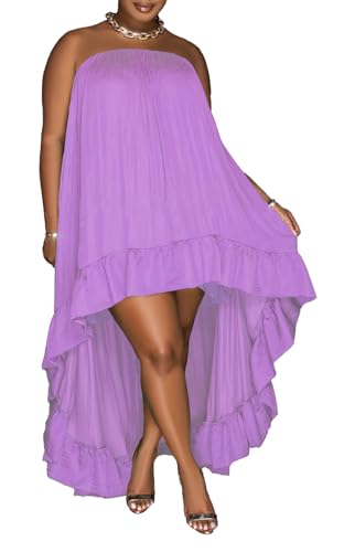 Strapless Purple