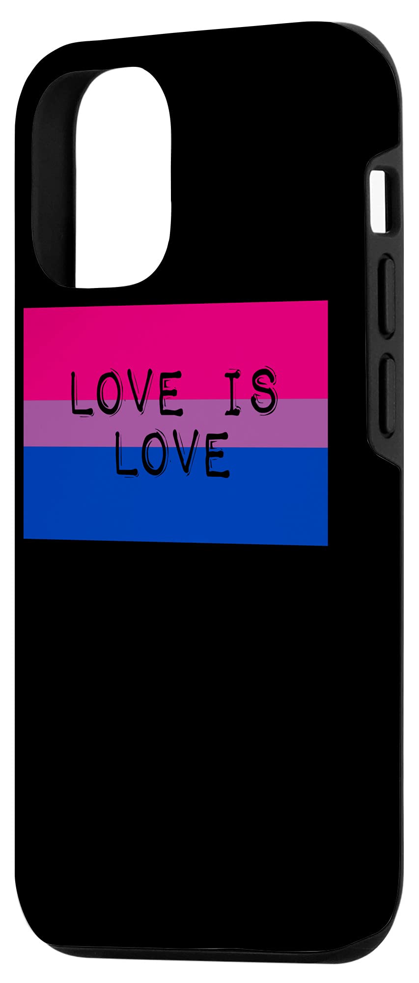 iPhone 12/12 Pro Rainbow Pride Case - LGBTQ+ Gay Bisexual Flag Design Protective Phone Cover | Perfect for Pride Month, LGBTQ Events & Everyday Use