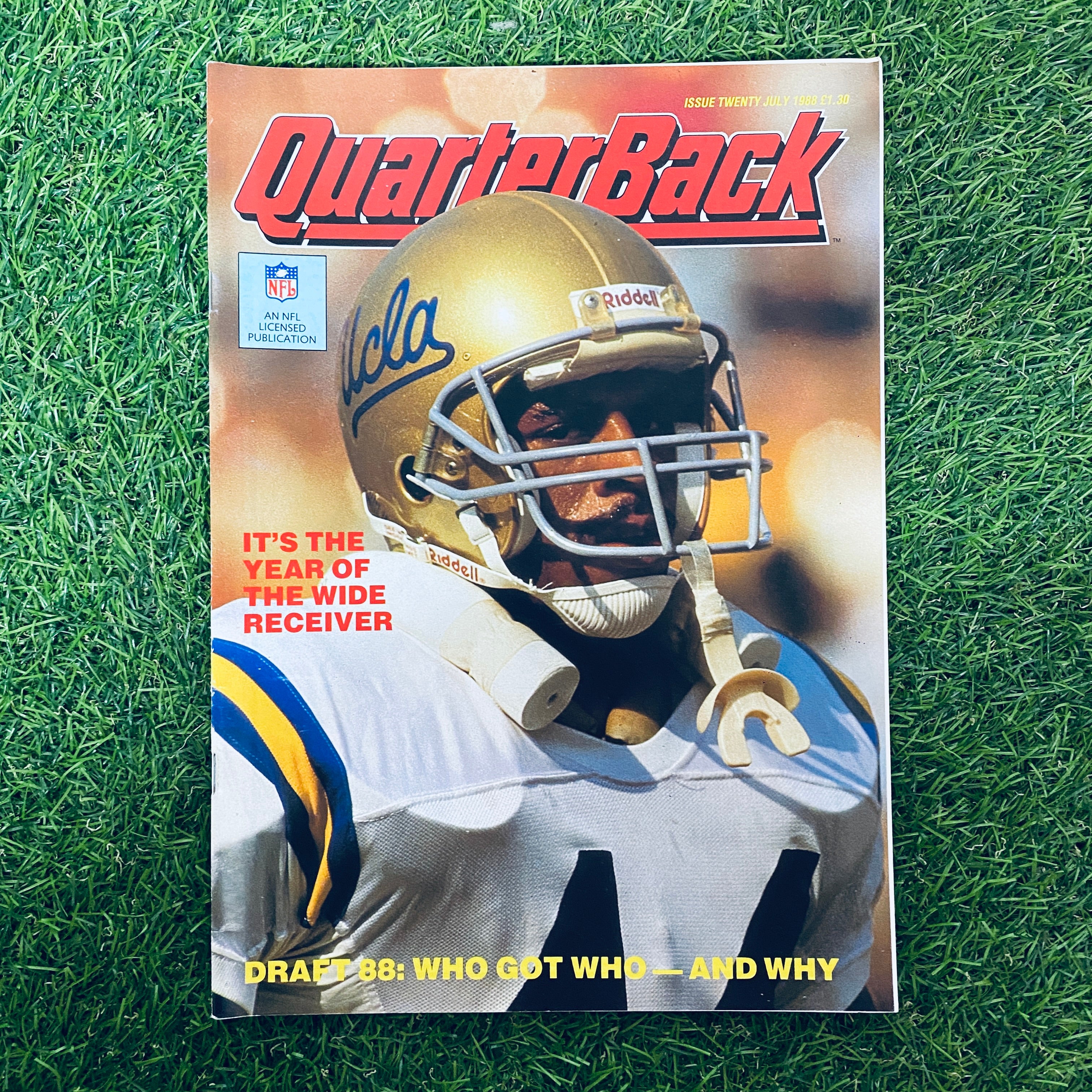 Quarterback Magazine July 1988 Issue 20 - Vintage Football Collectible for Sports Memorabilia Enthusiasts | Perfect for Display, Gifts & Nostalgic Collections