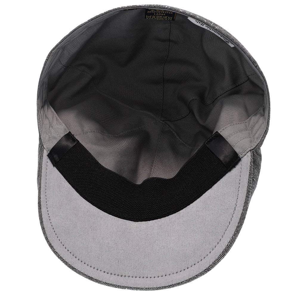 Walrus Checkmate Dark Gray Duckbill Cap - Stylish Casual Wear