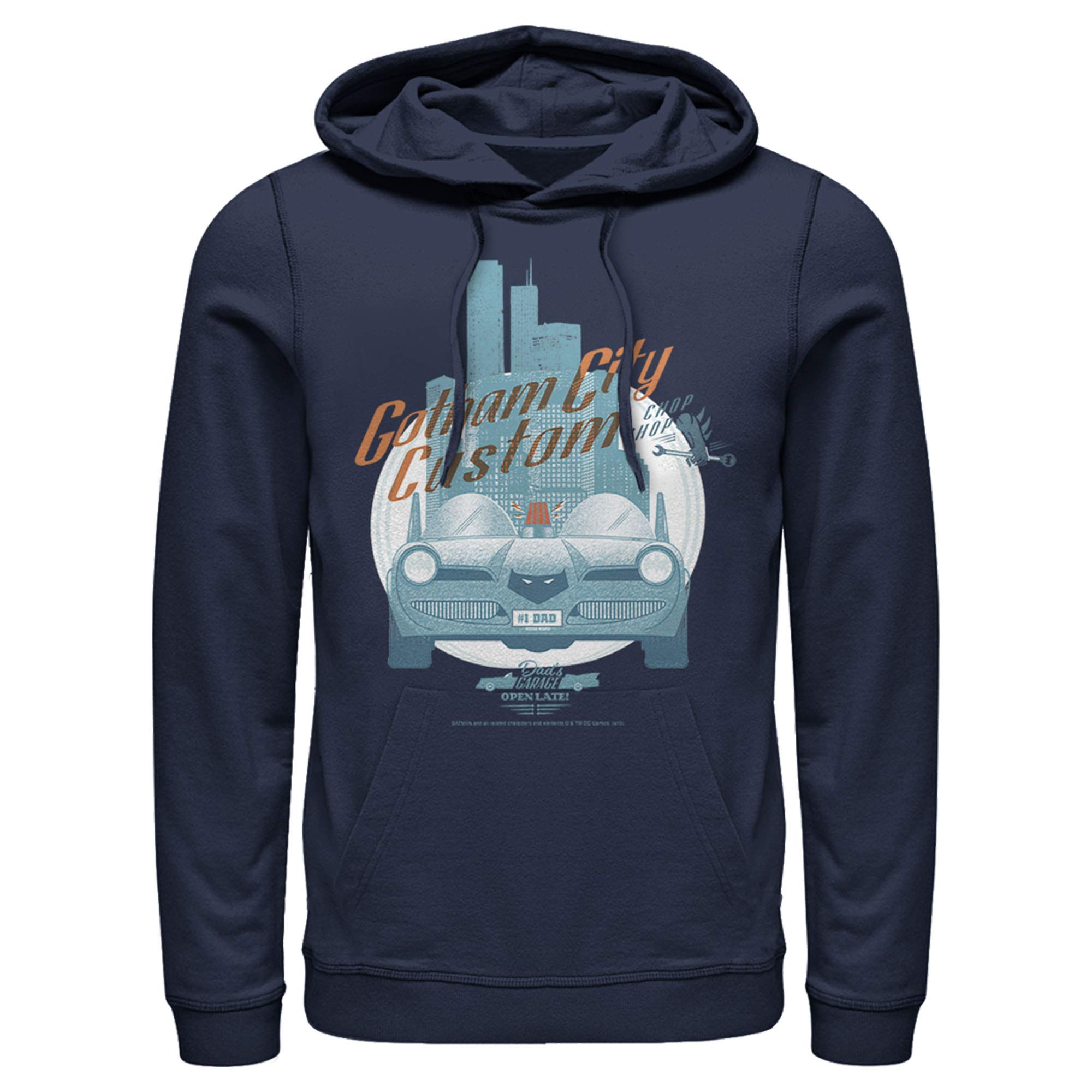 Batman Hoodie for Men - Batmobile Pullover for Cosplay & Gifting