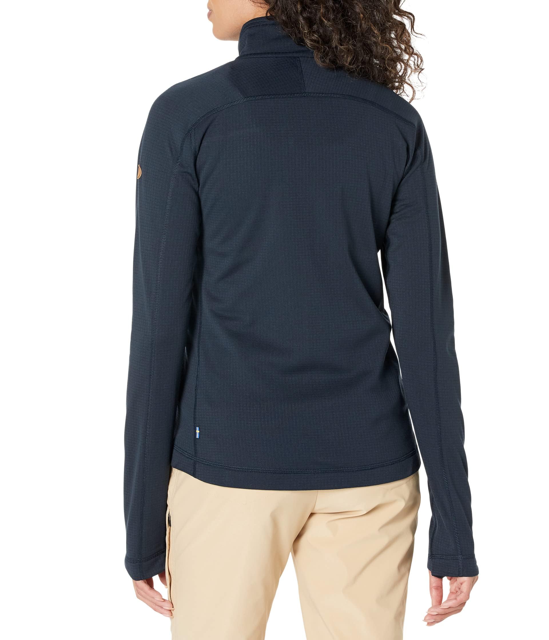 Fjallraven Abisko Lite Fleece Jacket for Men - Lightweight Outdoor Hiking & Camping Fleece Jacket - Perfect for Mountain Climbing, Backpacking & Cold Weather Adventures