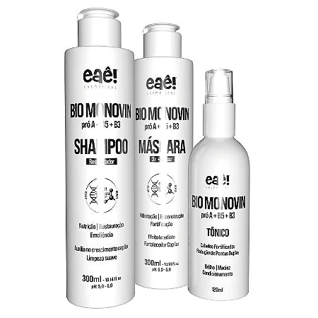 Eaê Cosmetics Bio Monovin Kit - Organic Vegan Skincare Set for Glowing Skin | Perfect for Daily Routine & Travel