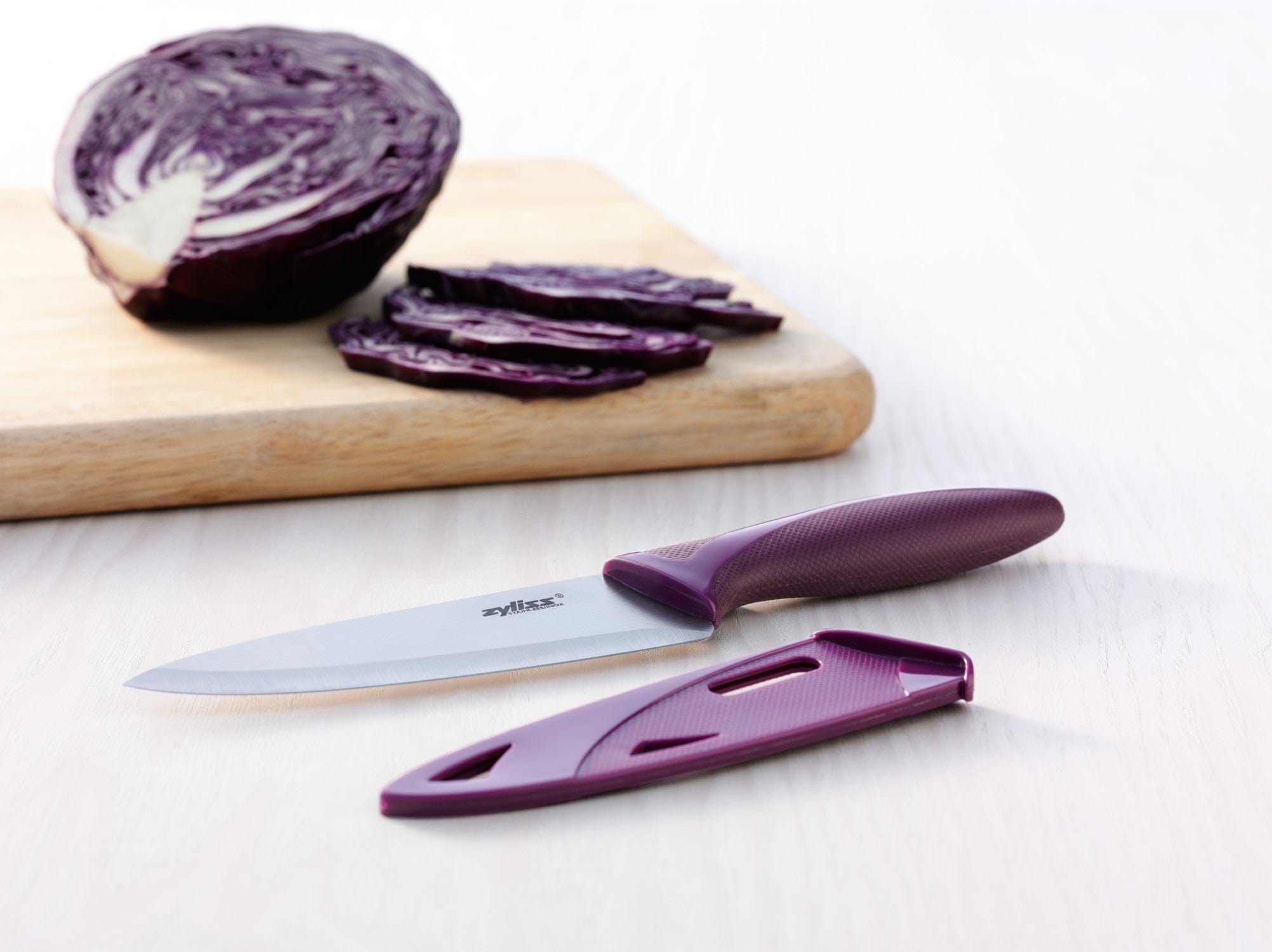 Zyliss 5 Inch Utility Paring Knife with Protective Sheath - Sharp Kitchen Knife for Peeling, Slicing & Precision Cutting - Perfect for Fruits, Vegetables & Small Food Prep