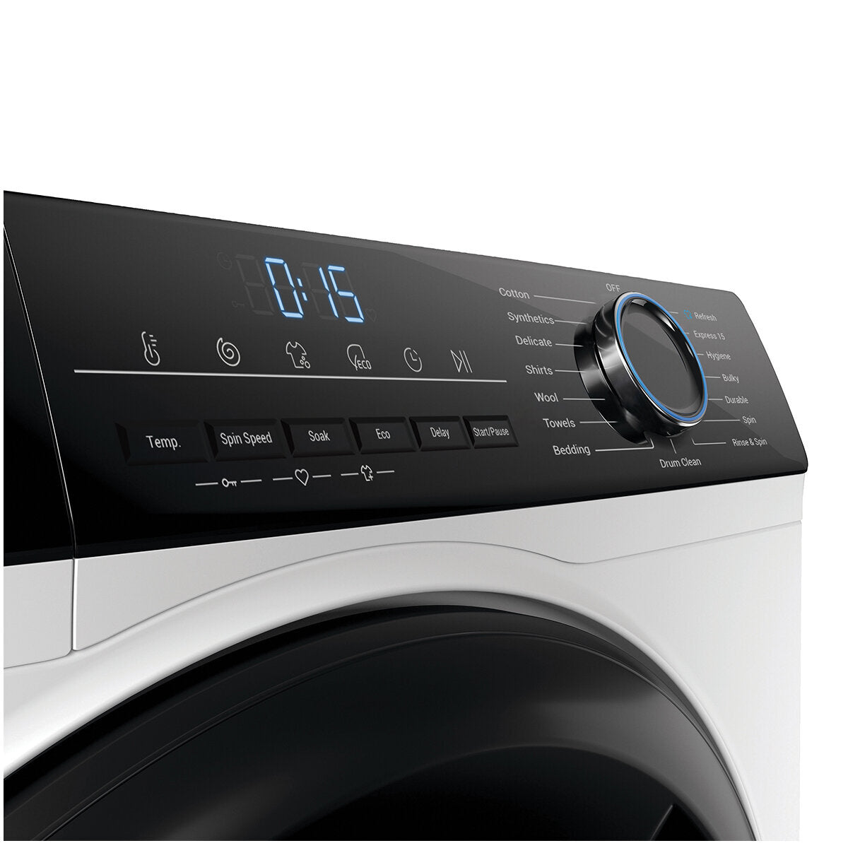 Haier 300 Series 7.5kg Front Load Washing Machine HWF75AW3 - Energy Efficient, Quiet Operation for Apartments & Small Homes - Perfect for Laundry Rooms & Compact Spaces