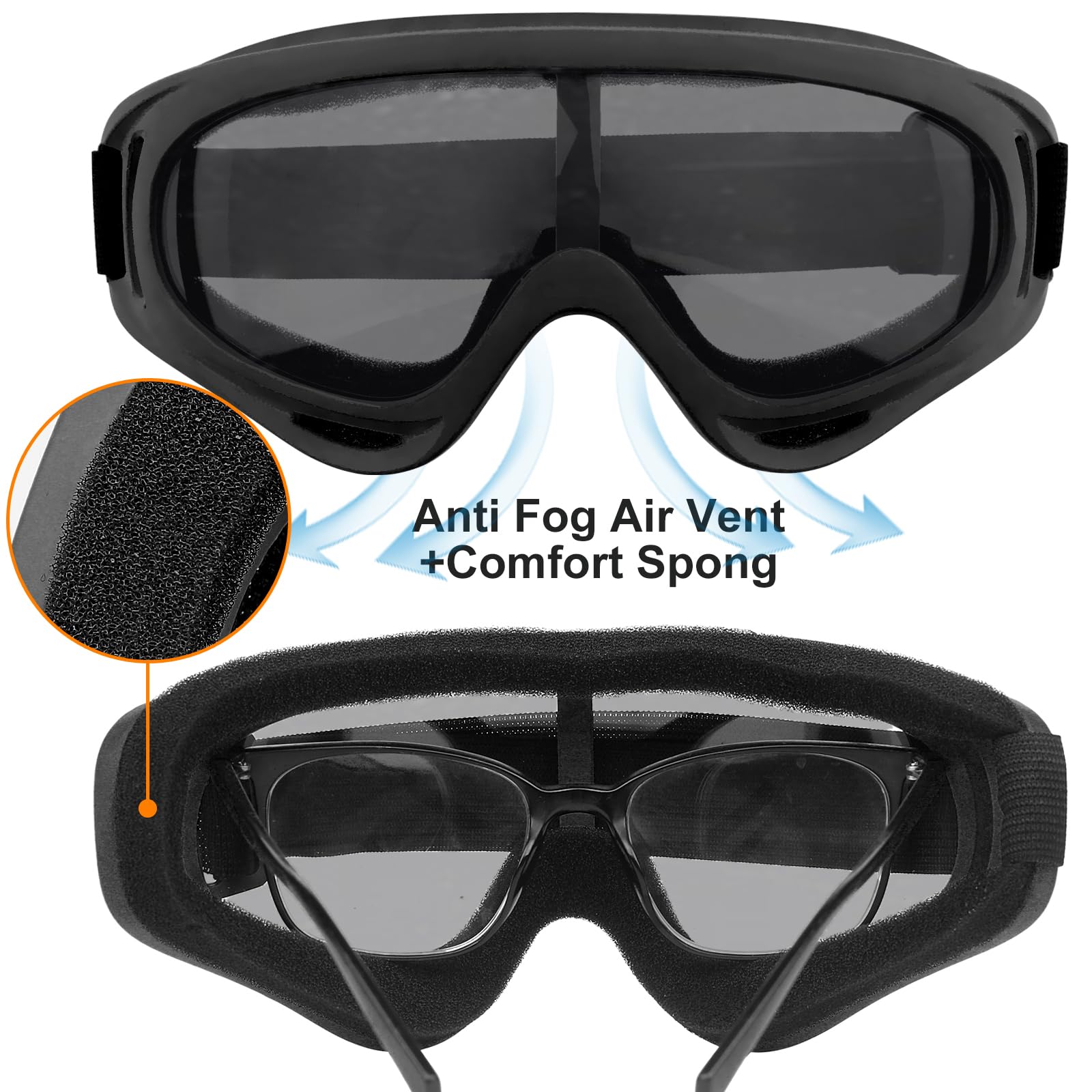 Tactical Airsoft Helmet Set - Black Military Full Face Protection with Anti-Fog Goggles, Mesh Mask & Balaclava | Perfect for Airsoft Games, Military Training & Outdoor Tactical Gear