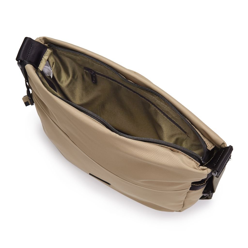Hedgren Milky Way Large Crossbody Bag for Women - Stylish Comet Beige Shoulder Purse | Perfect for Travel, Work, and Everyday Use