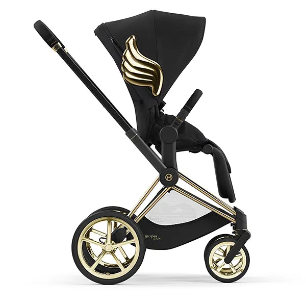 PRIAM 4 Stroller with Jeremy Scott Wings Design - Lightweight Luxury Baby Stroller for Travel & Everyday Use - Perfect for Urban Parents & Outdoor Adventures