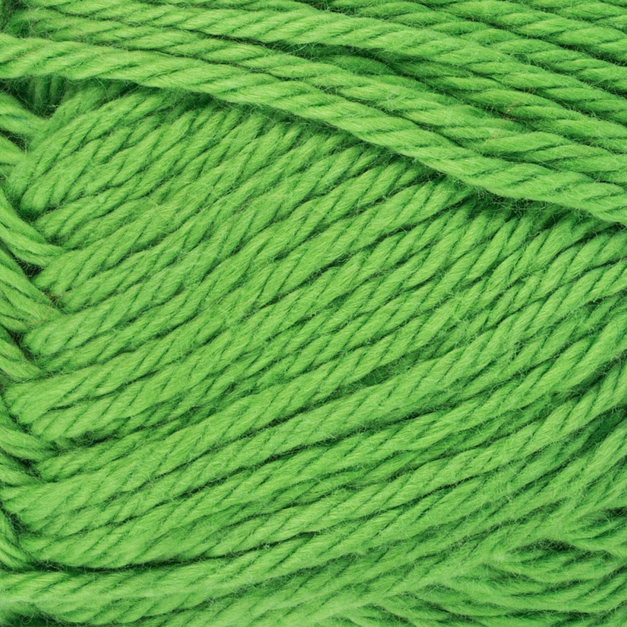 RED HEART Scrubby Smoothie Yarn - Lime Green Color - Perfect for Knitting & Crocheting Dishcloths, Scrubbies & Eco-Friendly Cleaning Supplies