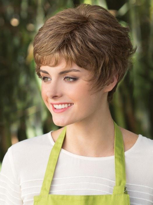 Alyssa Mono Top Synthetic Wig - Soft & Natural Looking Hairpiece for Women - Perfect for Cosplay, Daily Wear & Special Occasions