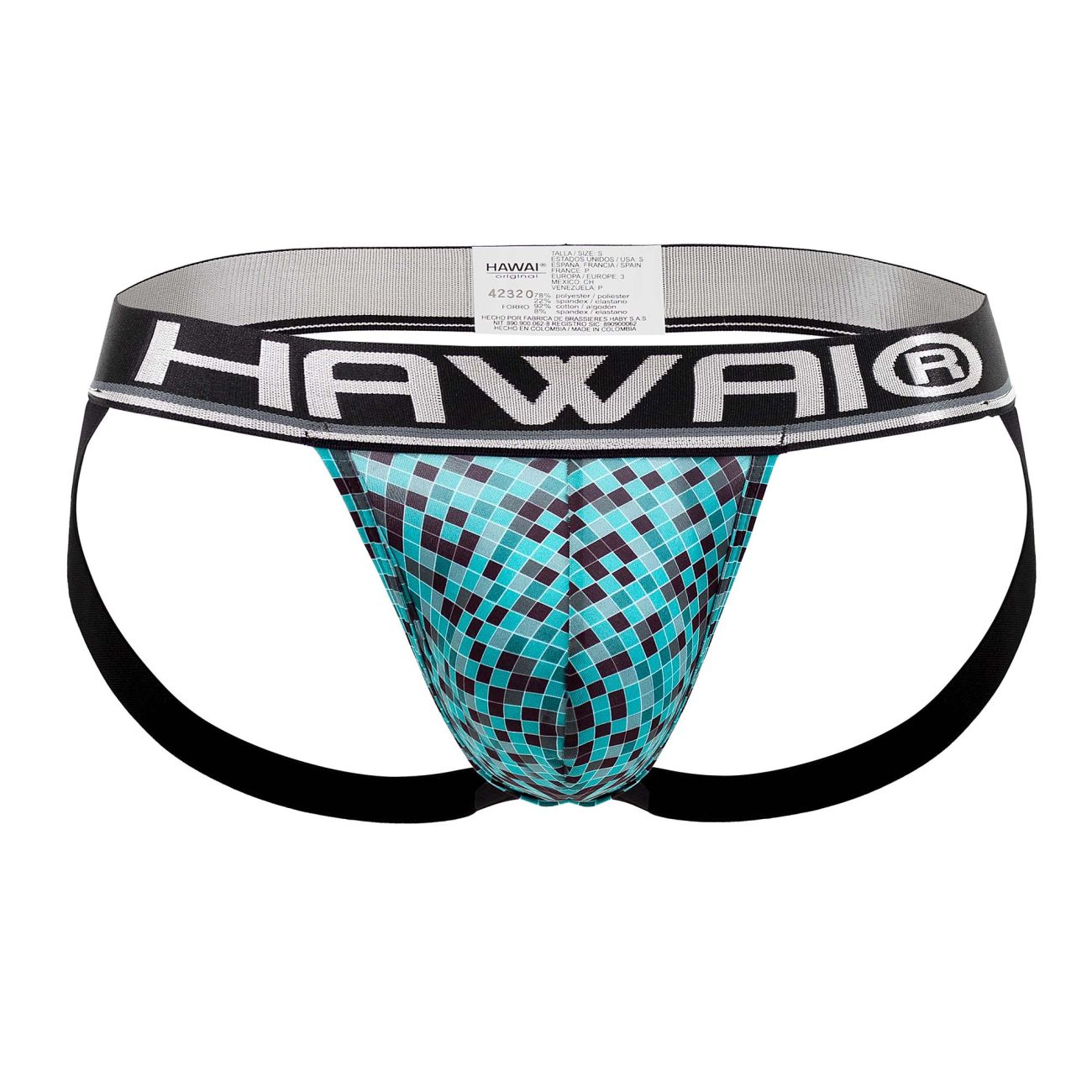 Hawai Microfiber Jockstrap 42320 - Breathable Support Underwear for Men | Athletic, Workout & Sports Performance | Comfortable Daily Wear & Gym Use