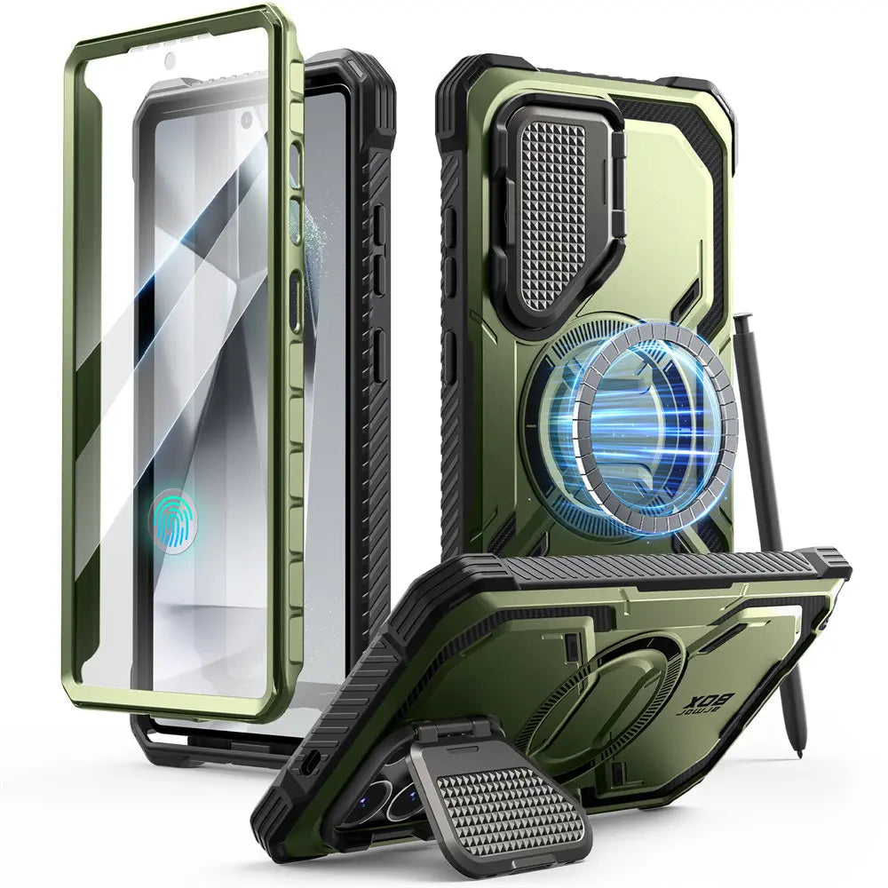 Galaxy S25 Ultra Case - BLASON Armorbox Full Body Protective Cover with Military-Grade Drop Protection | Perfect for Outdoor Adventures, Travel & Daily Use