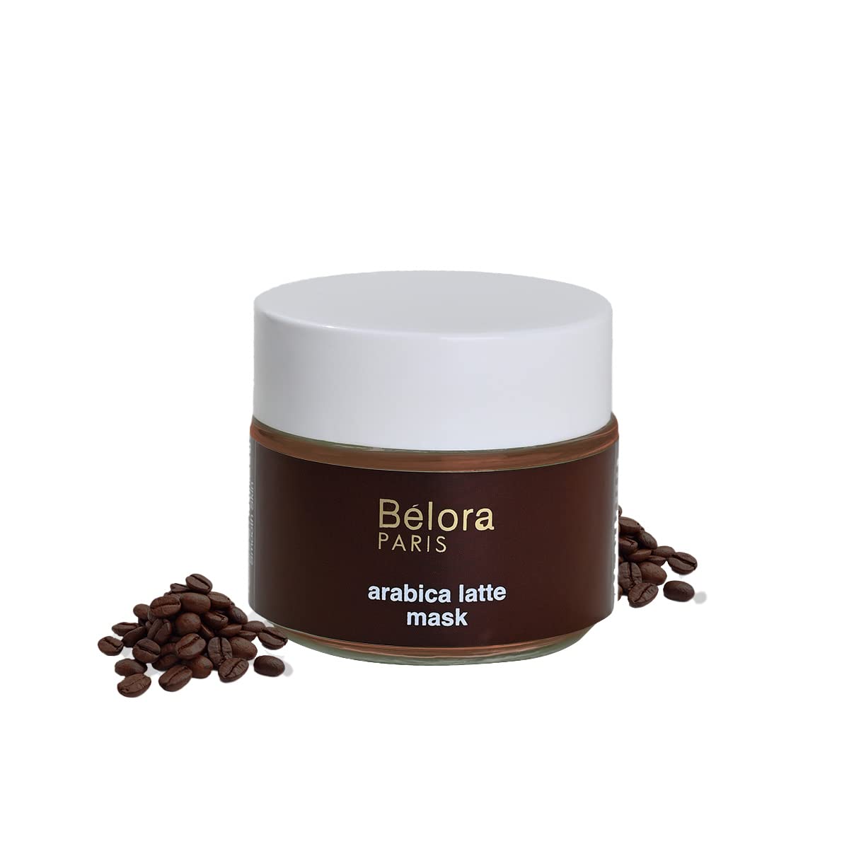 Belora Paris Arabica Coffee De-Tan Face Mask with Kaolin Clay - Brightening & Exfoliating Treatment for Glowing Skin (100g) | Perfect for Sun-Damaged Skin & Post-Vacation Skincare Routine