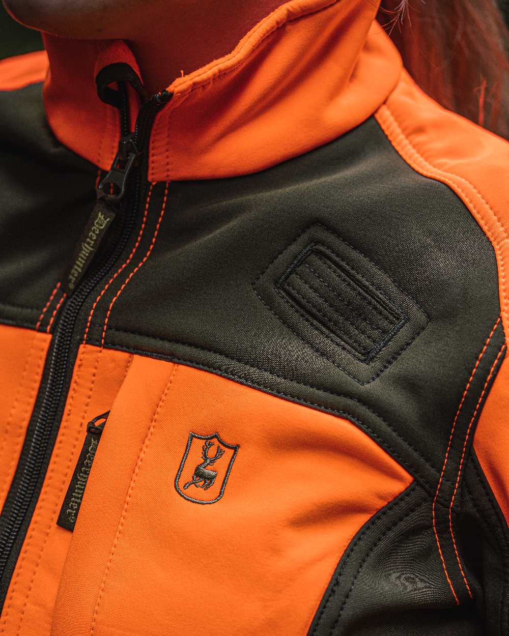 Deerhunter Lady Roja Softshell Jacket for Women - Waterproof Windbreaker with Fleece Lining - Perfect for Hiking, Camping & Outdoor Activities