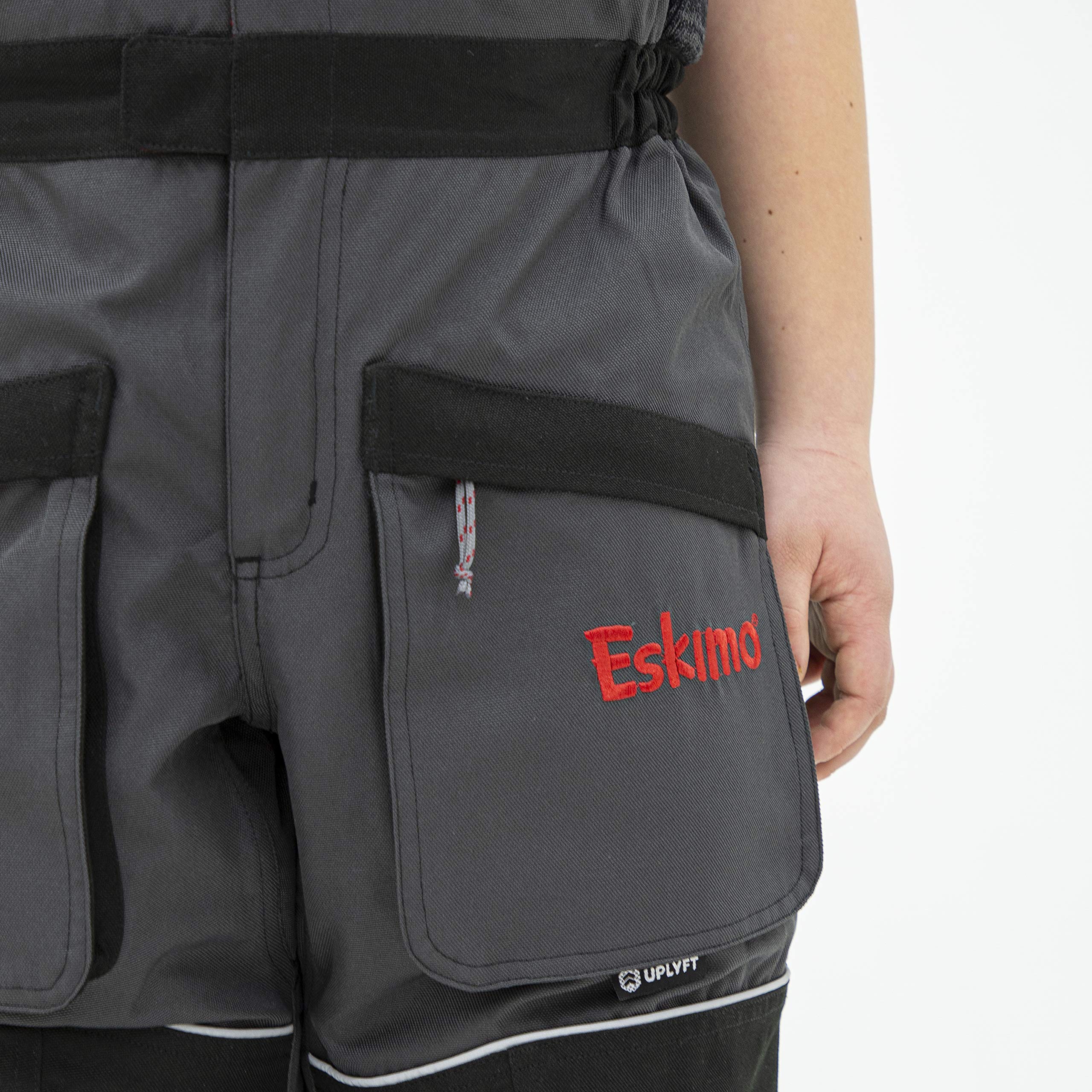 Eskimo Youth Keeper Bibs - Waterproof Snow Pants for Kids - Perfect for Winter Sports, Sledding & Outdoor Adventures