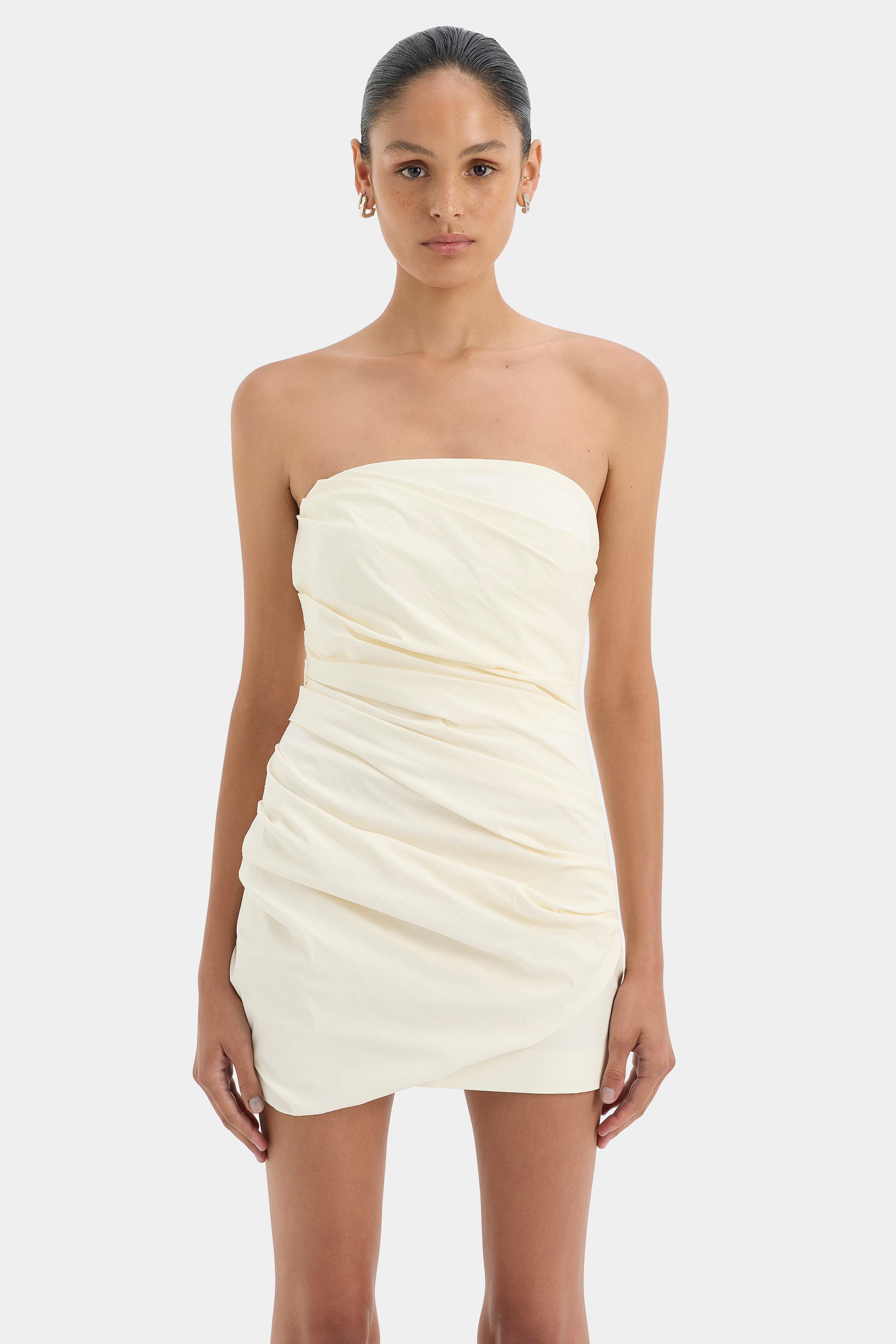 Florent Strapless Mini Dress for Women - Sexy Bodycon Party Dress for Night Out, Club, Date Night | Elegant & Comfortable