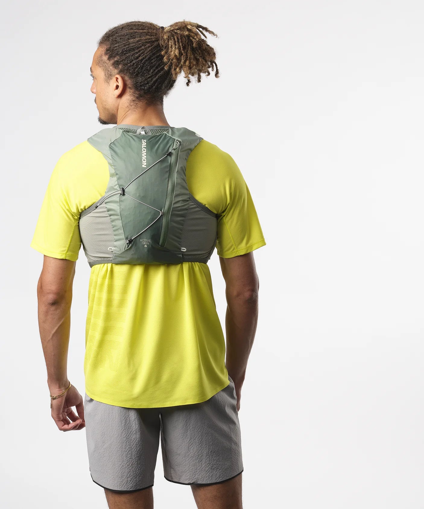 Active Skin 4 Running Hydration Vest with Water Flasks - Lightweight Breathable Unisex Trail Running Gear for Marathon, Hiking & Outdoor Sports
