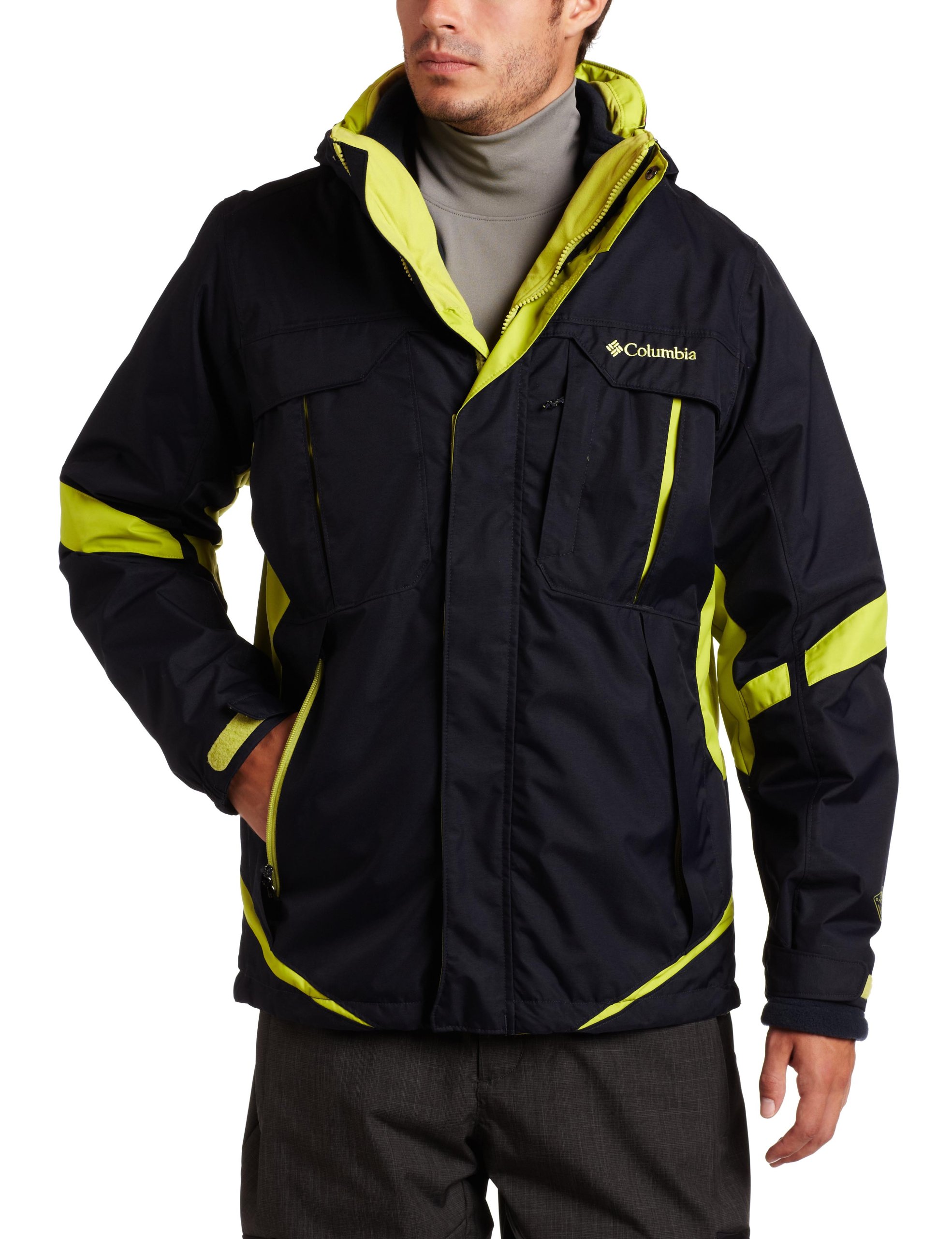 Columbia Men's Bugaboo Parka - Waterproof Winter Jacket with Omni-Heat Thermal Reflective Technology for Extreme Cold Weather - Ideal for Skiing, Snowboarding & Outdoor Adventures