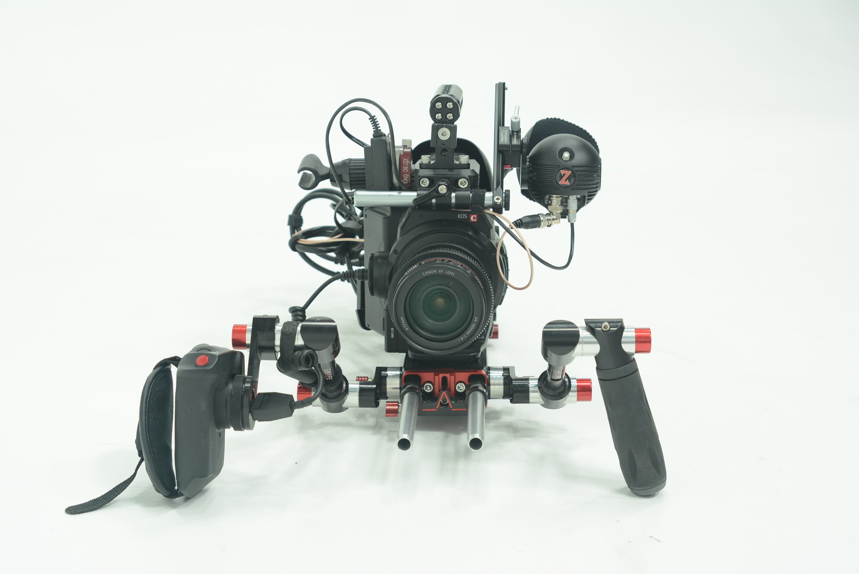 Canon EOS C300 Mark II Cinema Camera with Shoulder Rig Kit - Professional 4K Video Camera for Filmmaking, Documentary & Broadcast Production (Used)