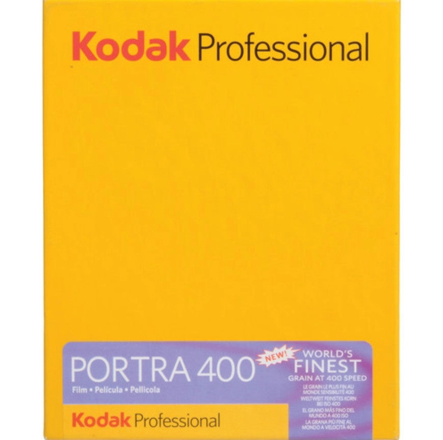 Portra 400 Color Film (4x5, 10 Sheets) - Expires 10/2024 | Professional Photography Film for Portraits, Landscapes & Studio Work