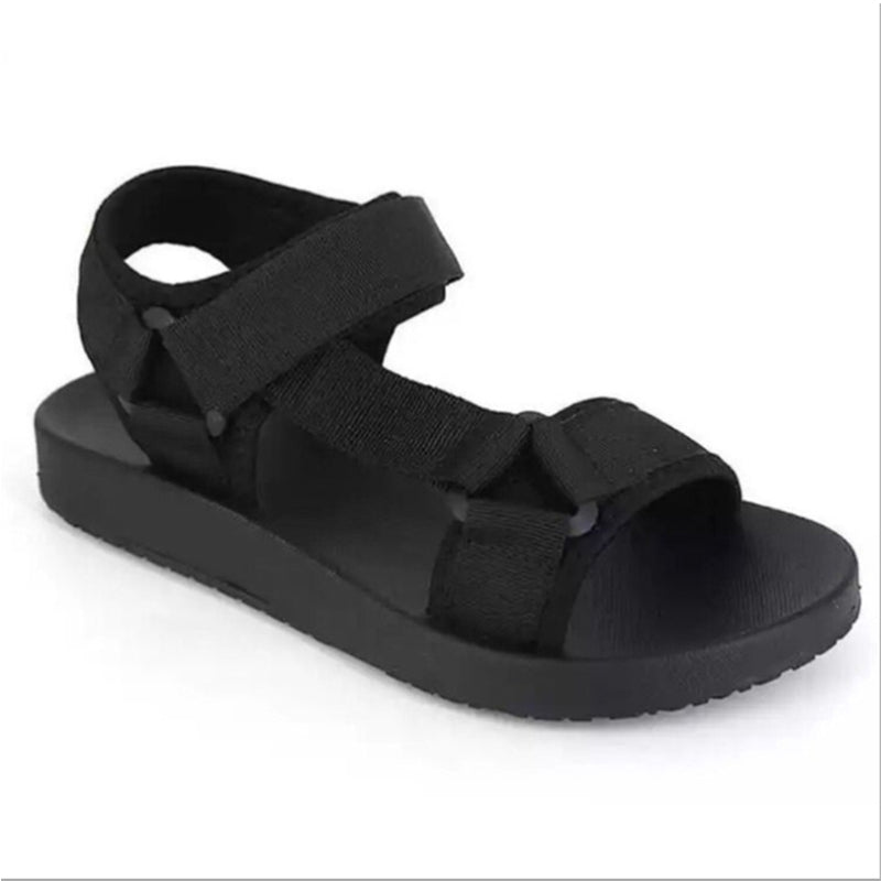Konhill Women's Comfortable Velcro Flat Sandals - Lightweight Summer Casual Shoes for Walking, Beach, Travel & Everyday Wear