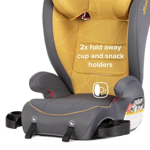 Diono Monterey 2XT Latch Booster Car Seat for Kids - High Back Convertible Safety Car Seat with LATCH System for Toddlers & Big Kids - Perfect for Travel & Everyday Use