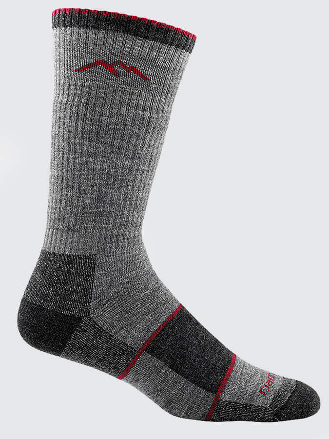 Darn Tough 1405 Men's Hiker Boot Midweight Hiking Socks with Full Cushion - Comfortable & Durable for Outdoor Adventures, Backpacking & Trail Running