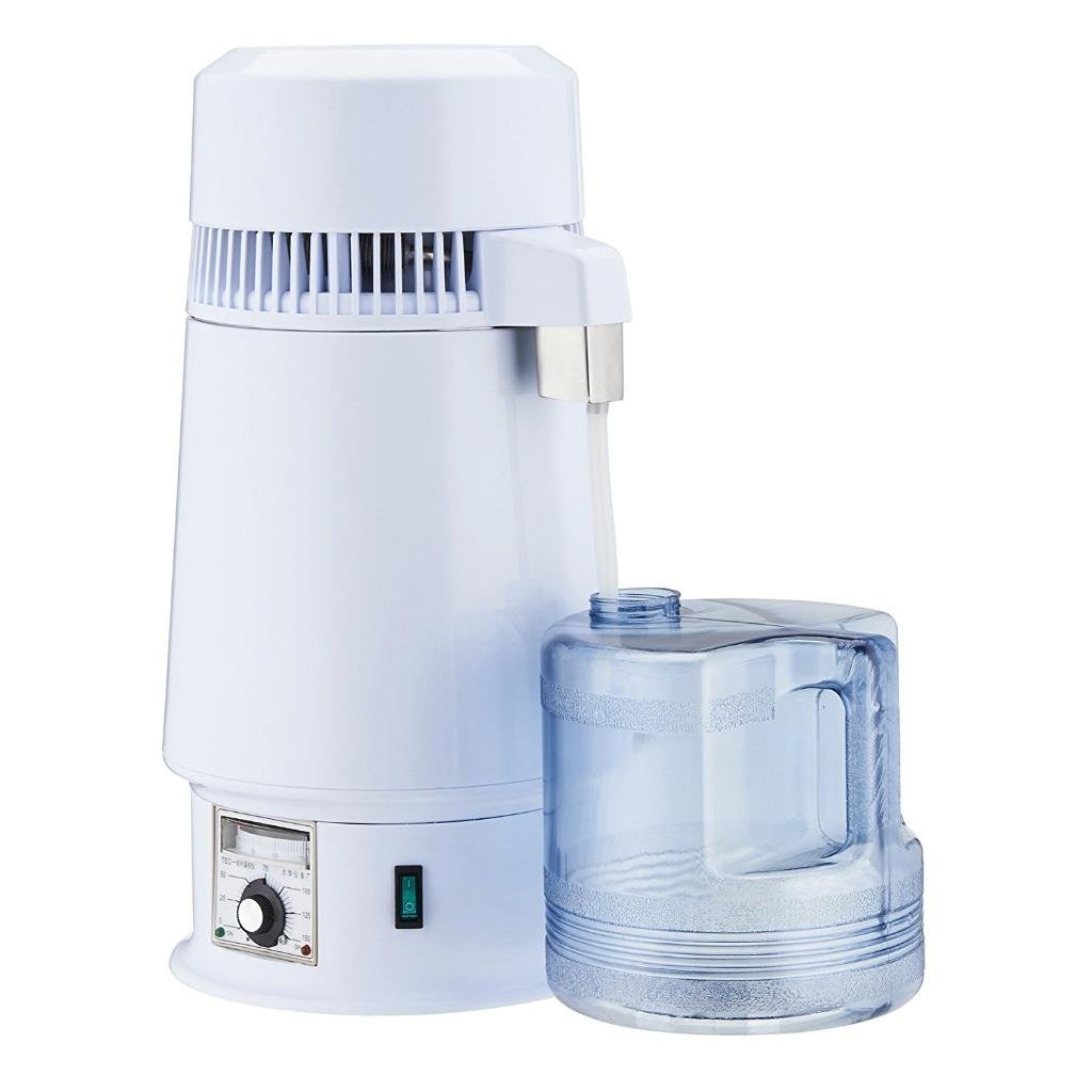 4L Stainless Steel Moonshine Still Kit for Home Brewing - 750W Alcohol Distiller with Connection Bottle for Wine Making & Pure Water Distillation | Perfect for DIY Spirits, Craft Cocktails & Emergency Water Purification