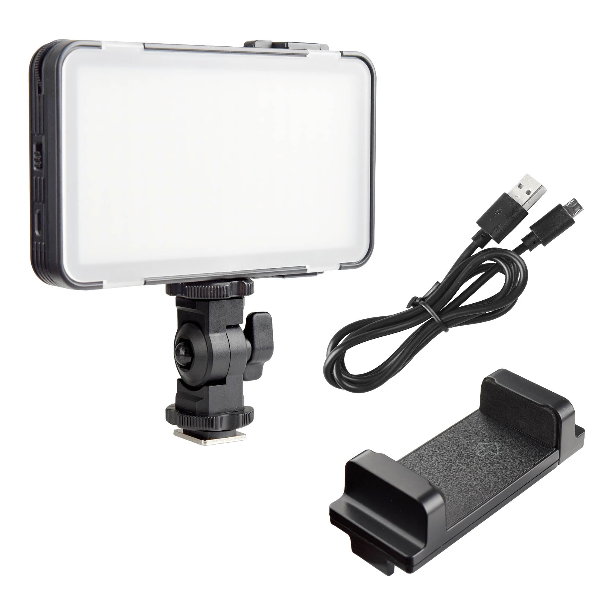 LEDM150 9W Dimmable LED Video Light for Smartphone & Camera - Perfect for YouTube, TikTok, Vlogging & Photography